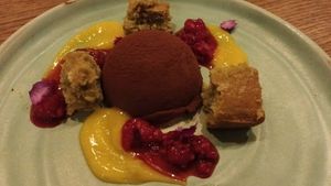 Tartufo at Prego Restaurant in Auckland