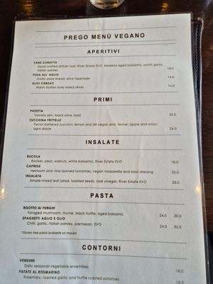  at Prego Restaurant in Auckland