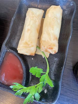 Spring rolls   at Bambù Restaurant in Naples
