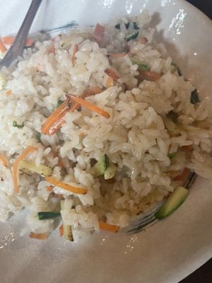 Vegetables rice   at Bambù Restaurant in Naples