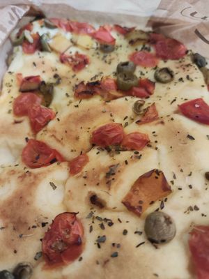 Focaccia at Backstube Tromsoe in Tromsoe