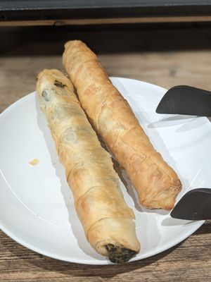 Vegan børek at Backstube Tromsoe in Tromsoe