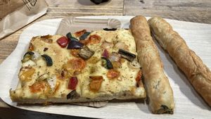 Lunch! The rolls/twists were delish    at Backstube Tromsoe in Tromsoe