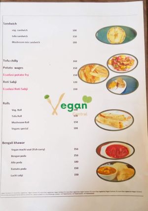 Menu 3/4 at The White Lotus Cafe - Gairidhara in Kathmandu