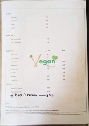 Menu 4/4 at The White Lotus Cafe - Gairidhara in Kathmandu