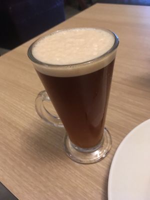 Peach Kombucha  at The White Lotus Cafe - Gairidhara in Kathmandu