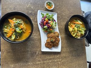 For two #Veganuary at The White Lotus Cafe - Gairidhara in Kathmandu