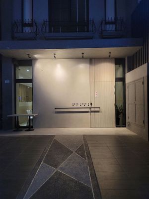 Front of restaurant   at Bene Veggie in Kaohsiung