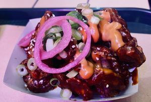 Shroom Wings at Tastebuds in Antwerpen