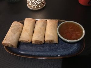 Homemade vegetable loempia    at Ammy's Thai Cuisine in Aalst