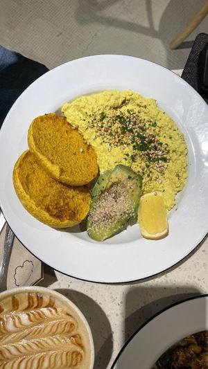Avocado tofuu  at Casa Nueza in Buenos Aires
