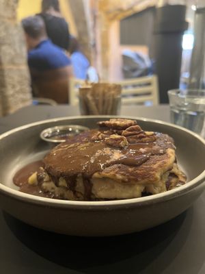 Vegan banana pancakes   at Diploid in Lyon