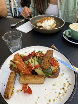 Veggie Toast  at Diploid in Lyon