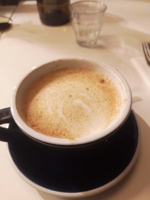 Chai Latte with oat milk at Diploid in Lyon