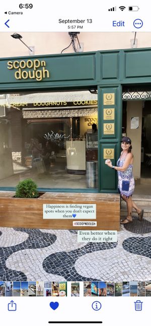   at Scoop 'n Dough in Cascais