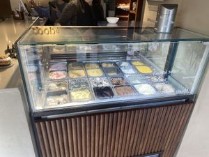 Choices! All vegan!  at Scoop 'n Dough in Cascais