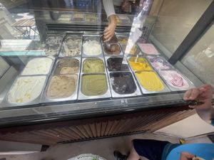 Ice creamm  at Scoop 'n Dough in Cascais