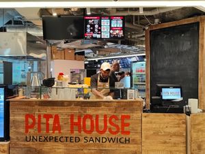 stall front at Pita House - Republic Plaza in Central Singapore
