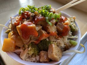 Teriyki  at Pow Pow - I St NW  in Washington