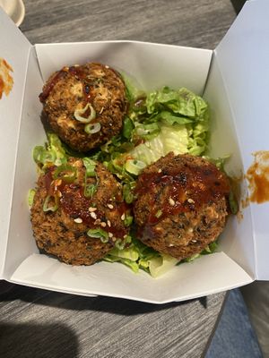 Taiwanese fried mozzarella croquettes   at Pow Pow - I St NW  in Washington