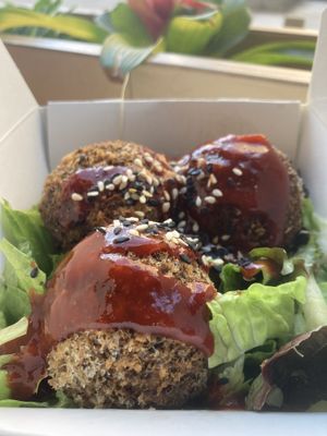 Taiwanese mozz balls  at Pow Pow - I St NW  in Washington