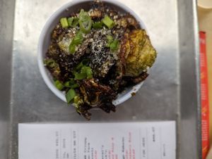 Brussels sprouts appetizer at Pow Pow - I St NW  in Washington