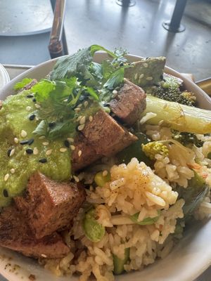 This meat was interesting.  But again overwhelming    at Pow Pow - I St NW  in Washington