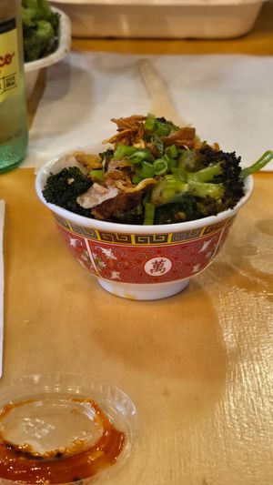 Garlic broccoli at Pow Pow - I St NW  in Washington