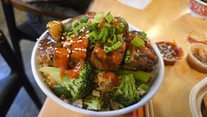 Teriyaki steak at Pow Pow - I St NW  in Washington