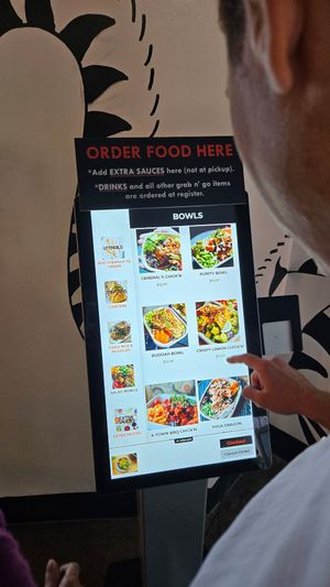 Order system at Pow Pow - I St NW  in Washington