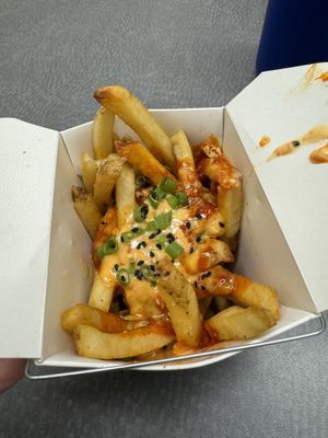 Trolley fries  at Pow Pow - I St NW  in Washington