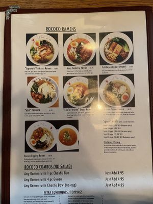   at Rococo Ramen in Los Angeles