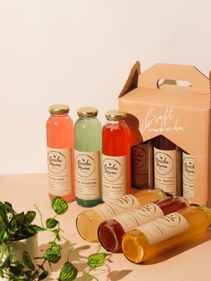 Starter pack of (6) at Boochamama Craft Kombucha in Makati