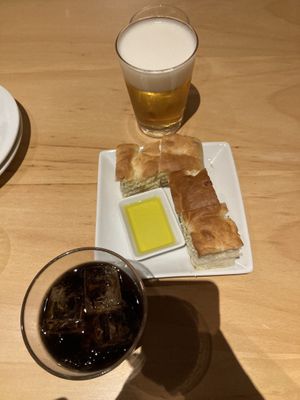 Focaccia  at La Terrazza in Hakone