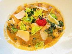 Heirloom Butter Beans✨delicious!  at Crossroads Kitchen in Calabasas