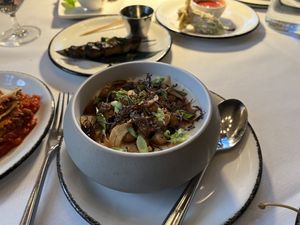 Silken tofuu  at Crossroads Kitchen in Calabasas