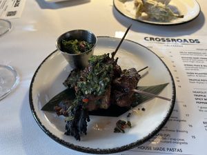 Lions mane  at Crossroads Kitchen in Calabasas