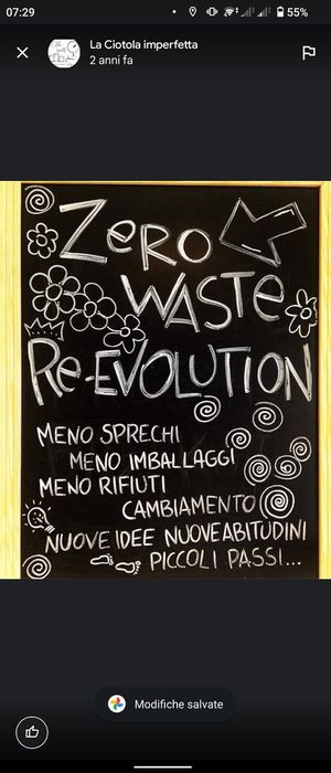 Zero waste at La Ciotola Imperfetta in Cecina
