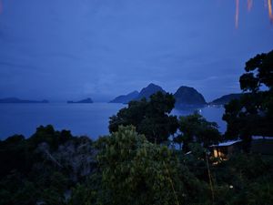 The view at TriVal El Nido in El Nido