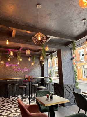 Love the cafe rearrangement!   at Pink Zebra in North London