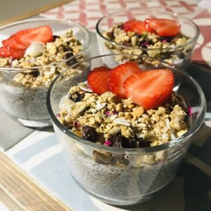 Pudding di chia at Vegan Home Restaurant da Katia & Luca in Dro