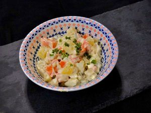 Potato Salad at Koren's Restaurant - Maybe closed in Puerto Galera