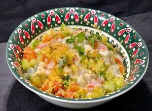 Couscous Salad at Koren's Restaurant - Maybe closed in Puerto Galera