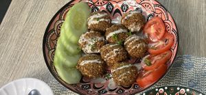 Falafel plate  at Koren's Restaurant - Maybe closed in Puerto Galera