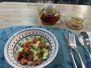 Cucumber tomato salad   at Koren's Restaurant - Maybe closed in Puerto Galera