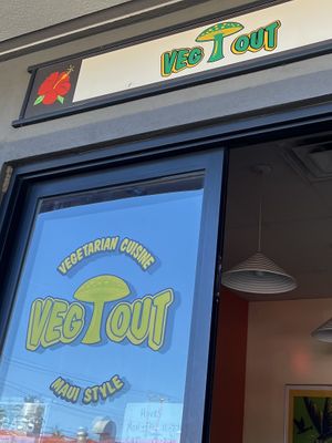 Front Door xoxo 🌱  #Veganuary at Veg Out in Haiku