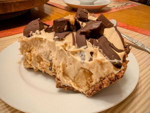 Peanut Butter Pie at Azalea's Bakery in Boise