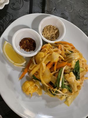 Vegan pad thai😍 this one was so good!  at Sawadee Thai in Vera