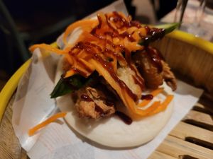 NOT Chicken Steamed Bao Bun at Vietnamese Street Kitchen in Birmingham