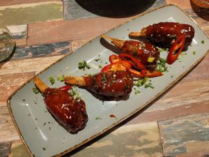 NOT Hot Sweetie Wings at Vietnamese Street Kitchen in Birmingham